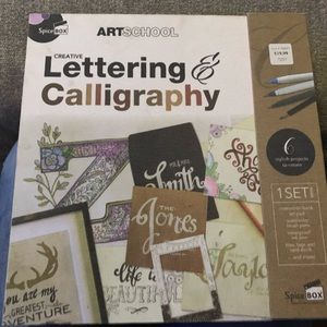 Letter learning writing calligraphy (B19)